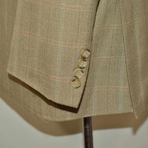 Andrew Fezza 38R Sport Coat Blazer Suit Jacket Lig - Picture 3 of 8